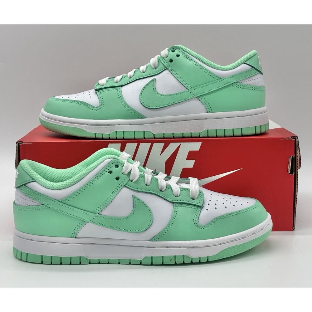 Nike Women's Dunk Low Green Glow Size 7 DD1503 105